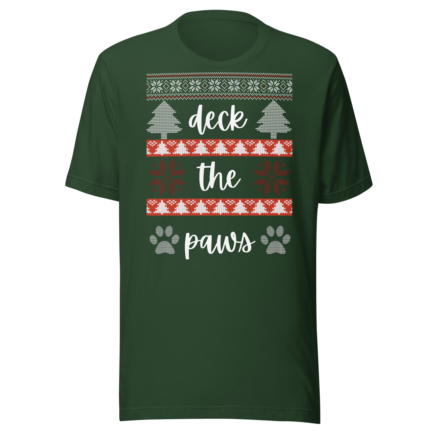 Deck The Paws Unisex T-Shirt