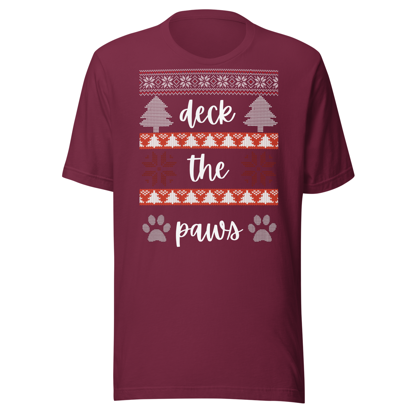 Deck The Paws Unisex T-Shirt