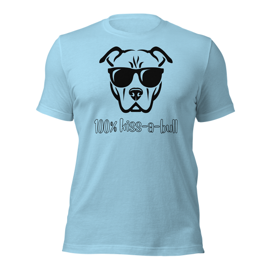 100% Kiss-A-Bull Unisex T-Shirt