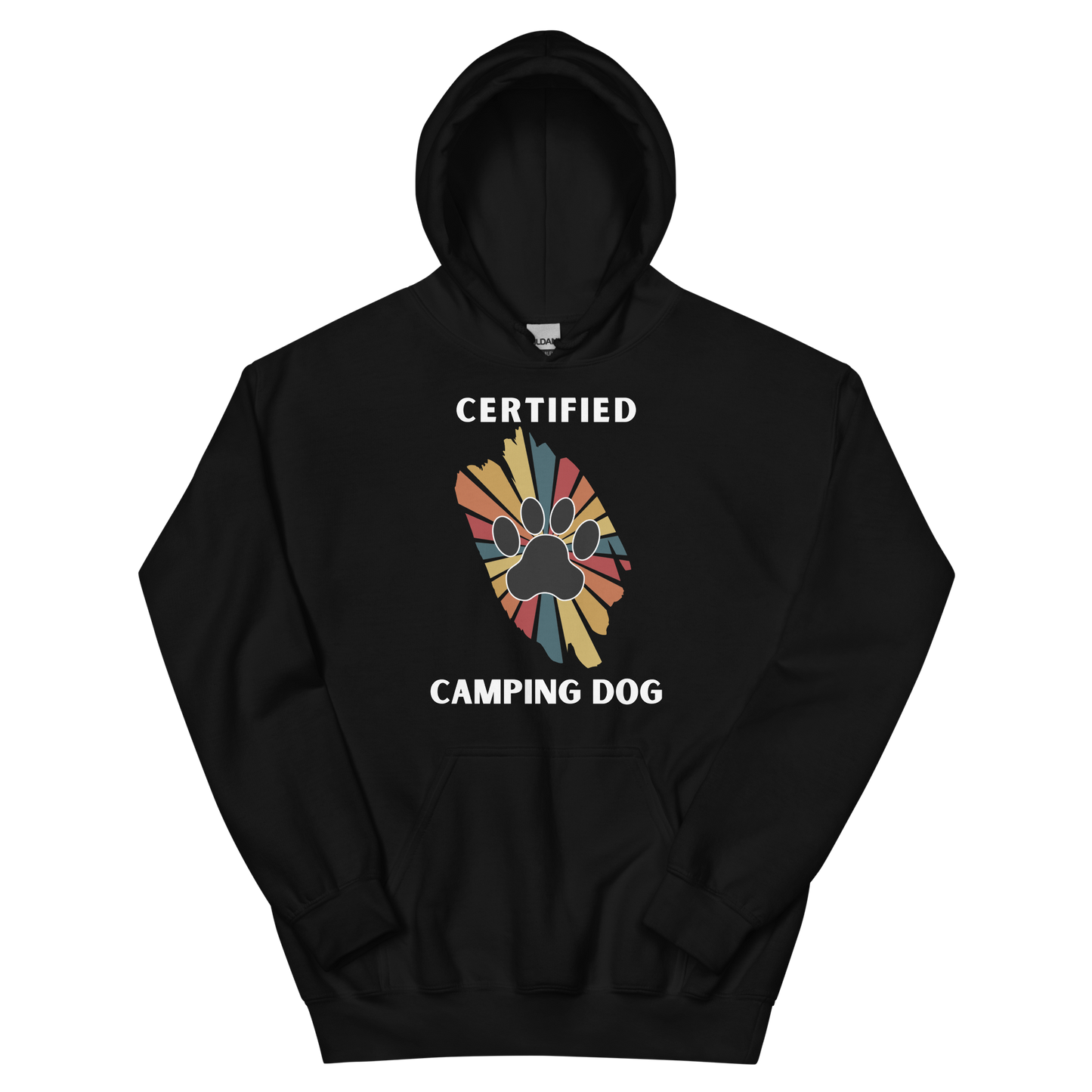 Certified Camping Dog Unisex Hoodie