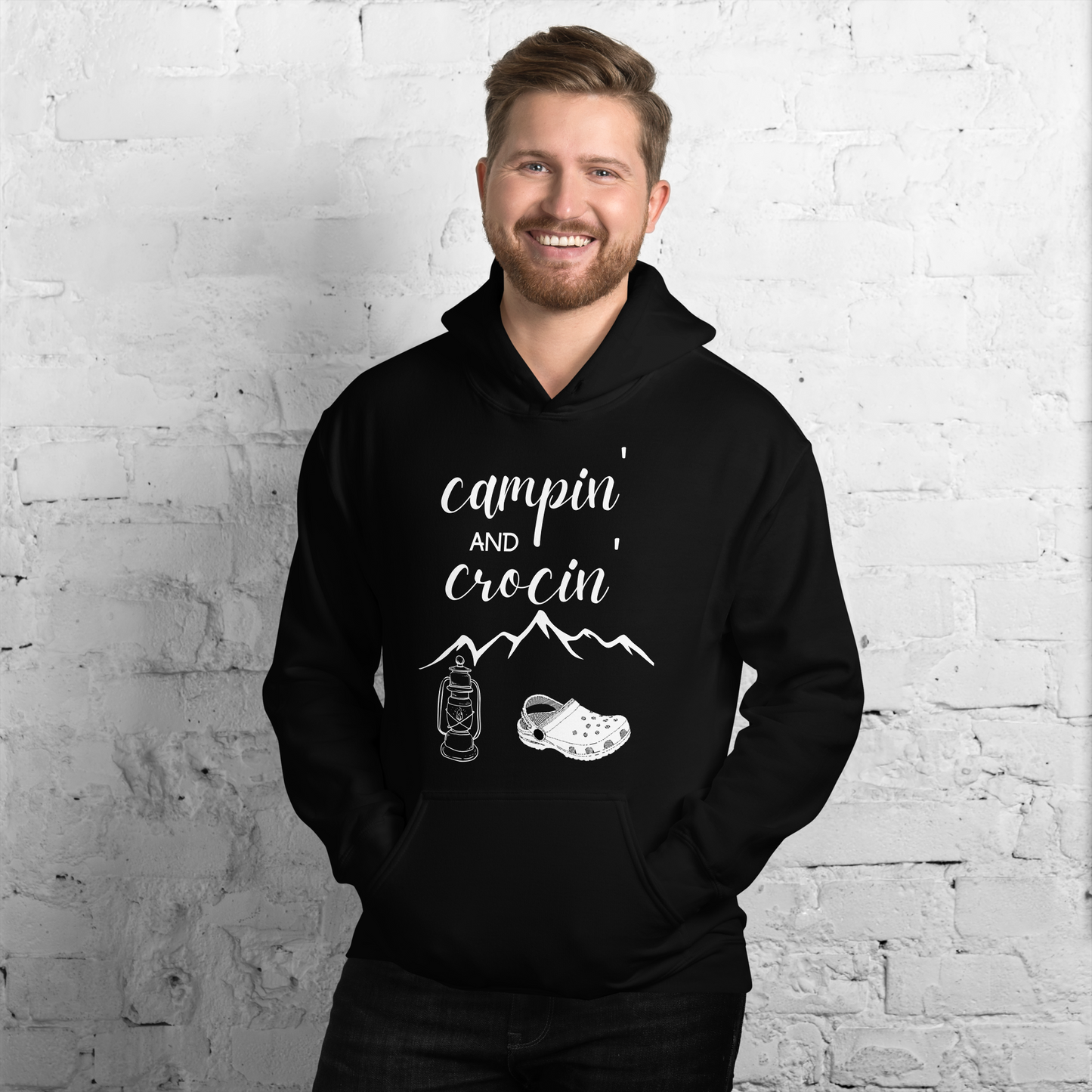 Campin' And Crocin' Unisex Hoodie