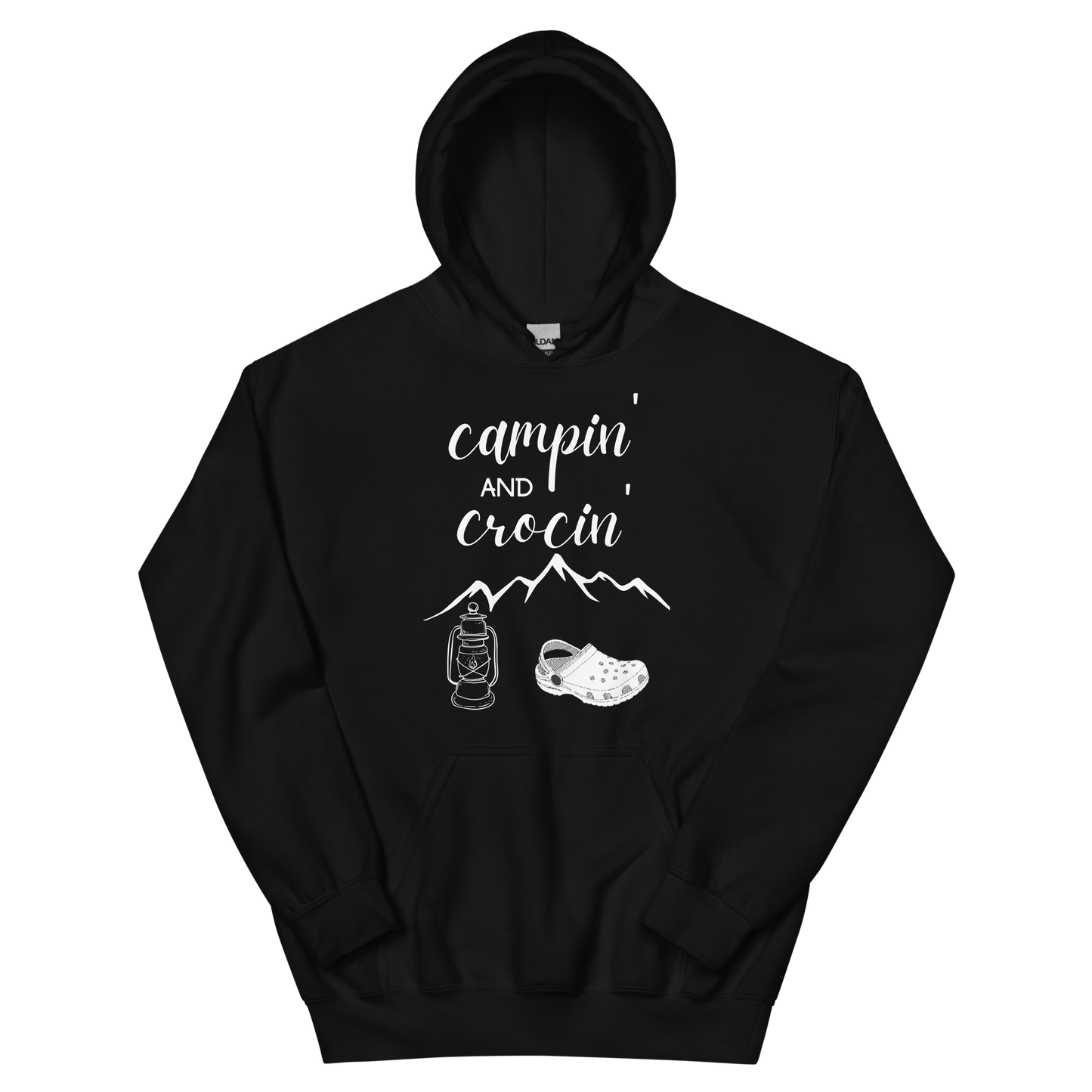 Campin' And Crocin' Unisex Hoodie