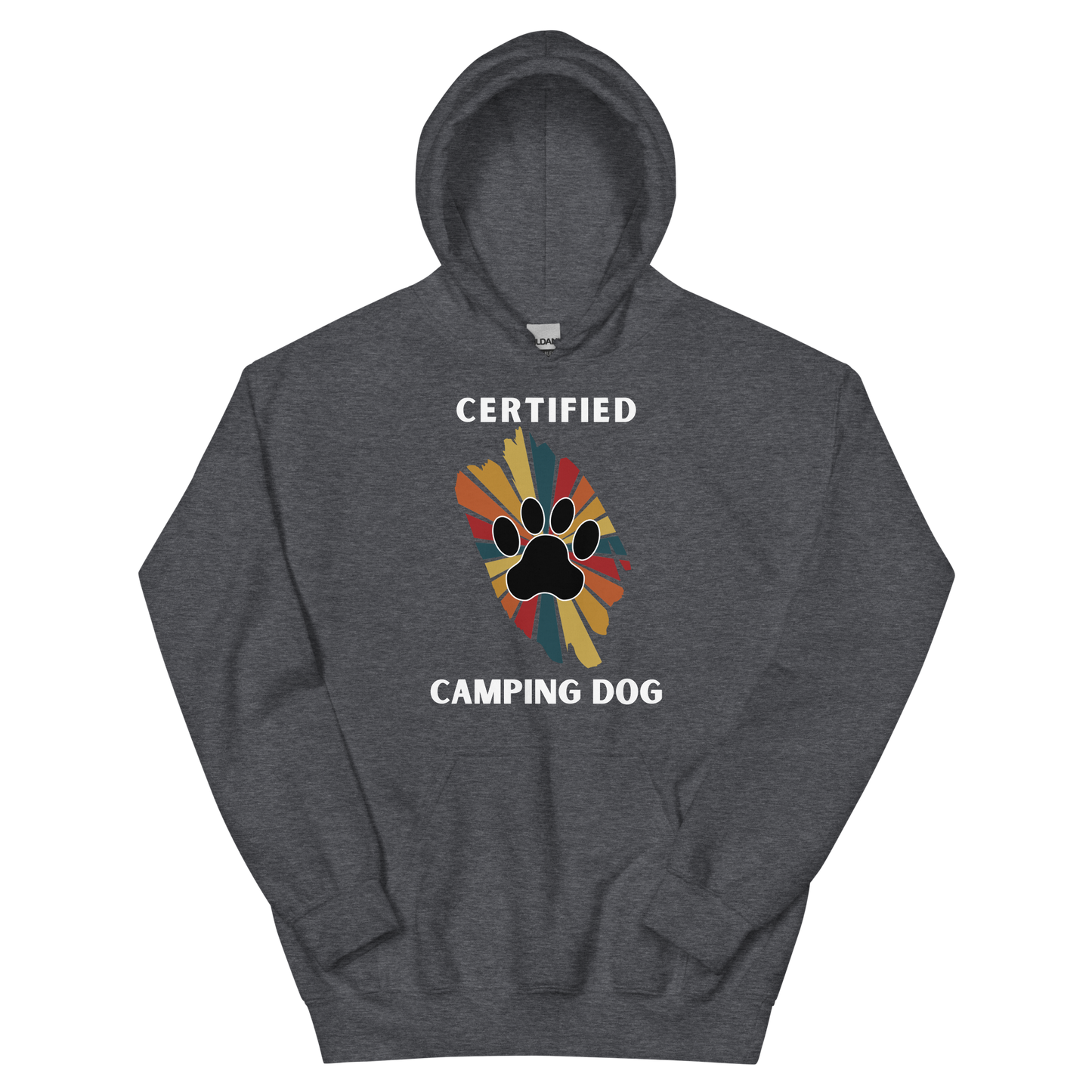 Certified Camping Dog Unisex Hoodie