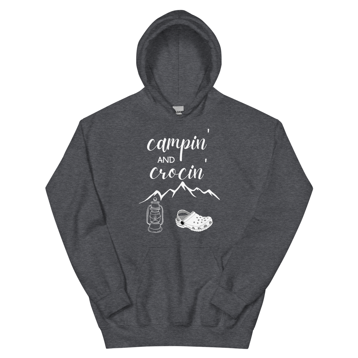 Campin' And Crocin' Unisex Hoodie