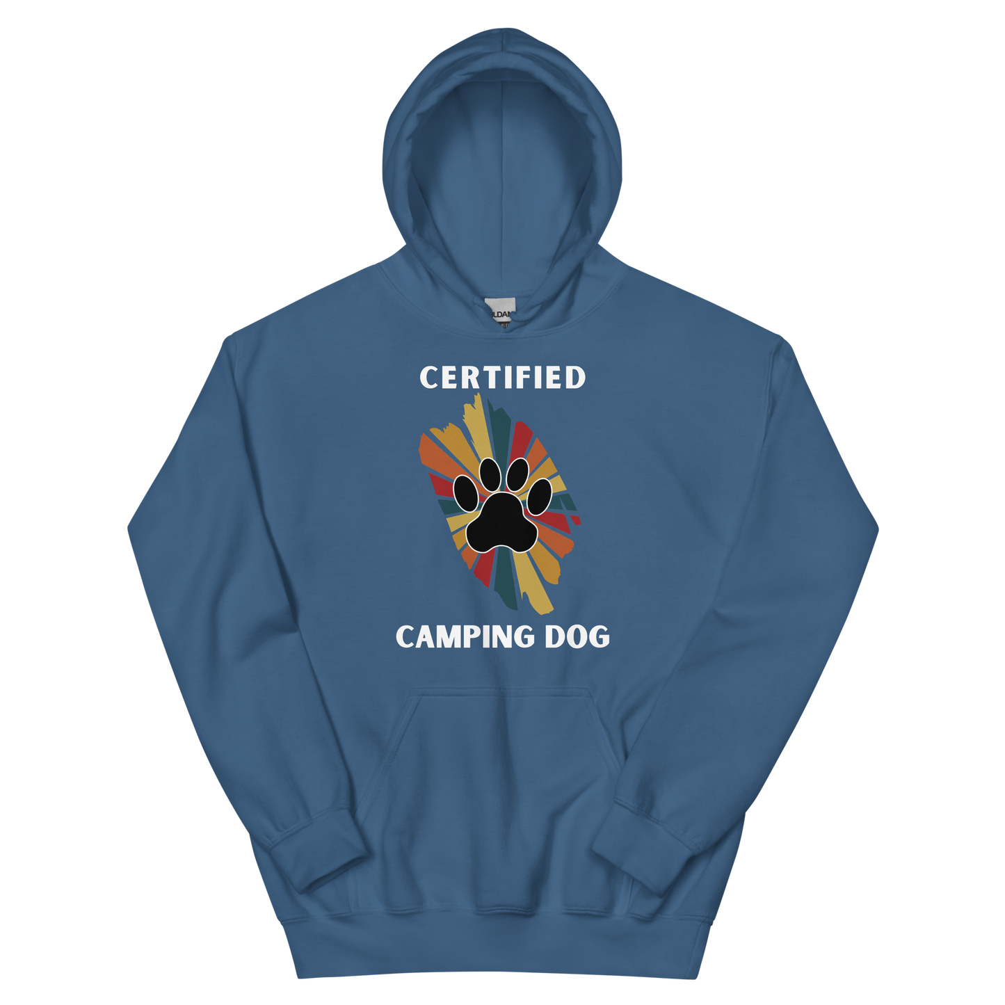 Certified Camping Dog Unisex Hoodie