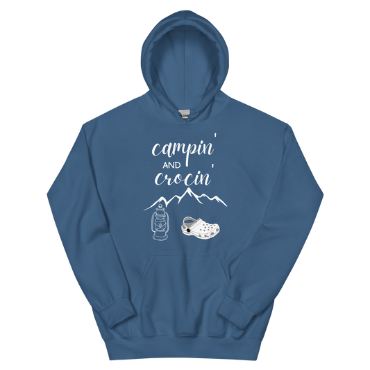 Campin' And Crocin' Unisex Hoodie