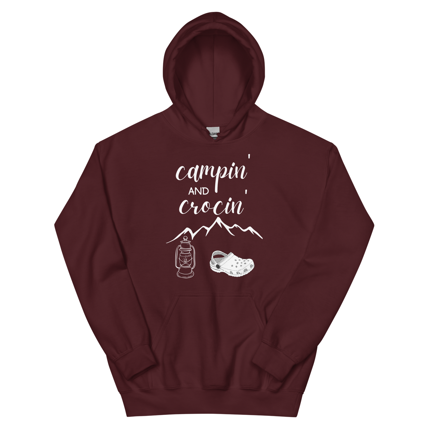 Campin' And Crocin' Unisex Hoodie