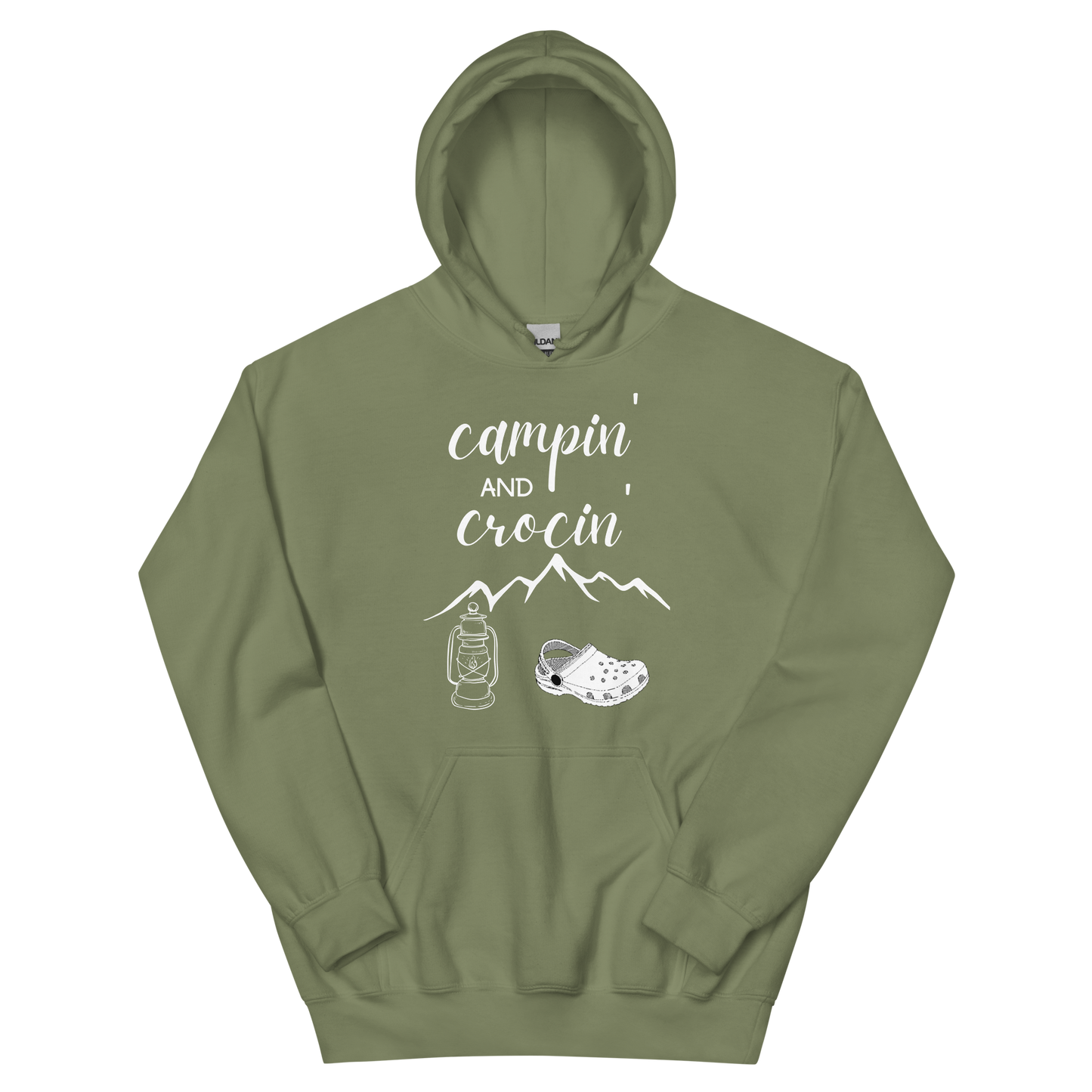 Campin' And Crocin' Unisex Hoodie