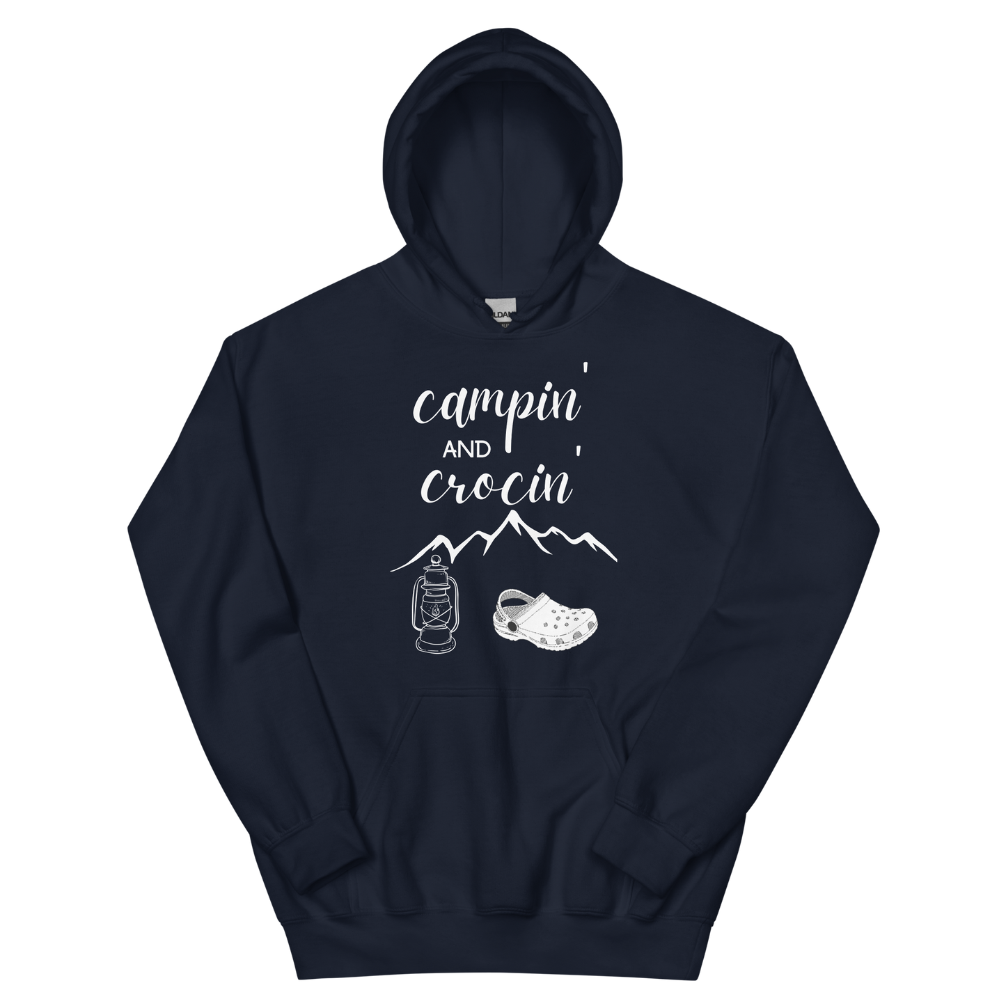 Campin' And Crocin' Unisex Hoodie