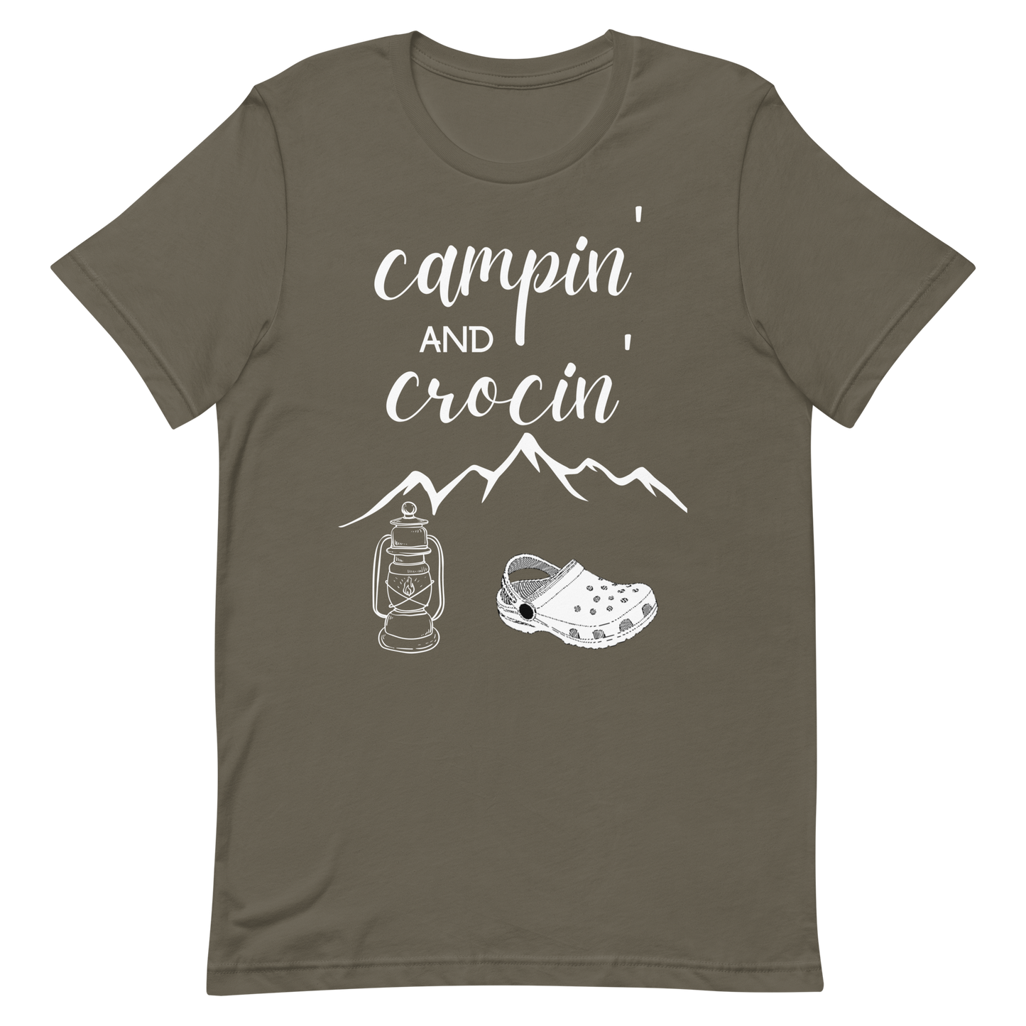 Campin' And Crocin' Unisex T-Shirt