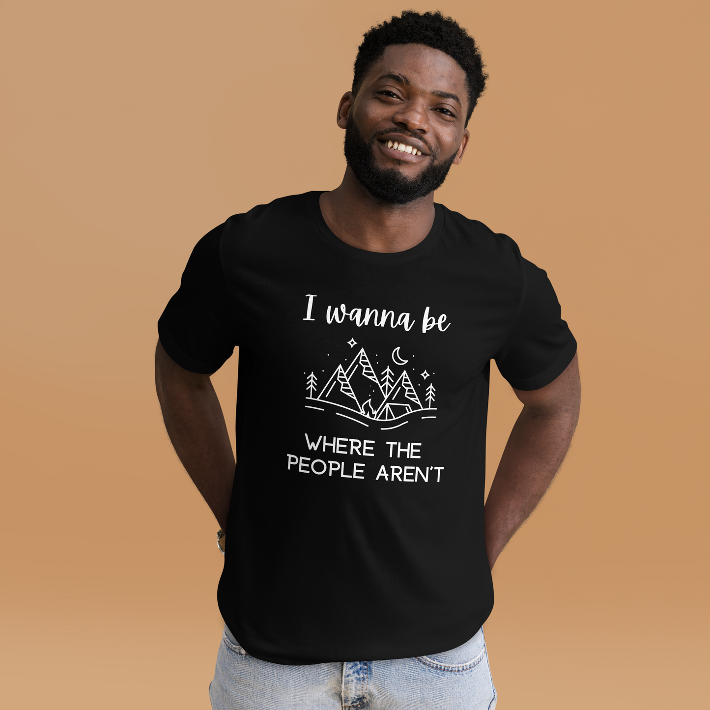 I Wanna Be Where The People Aren't Unisex T-Shirt