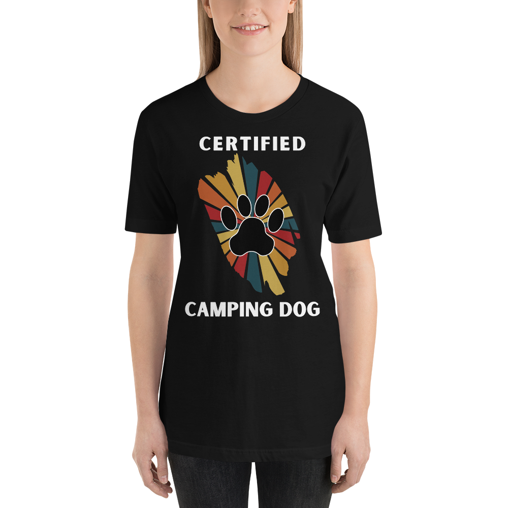 Certified Camping Dog Unisex T-Shirt