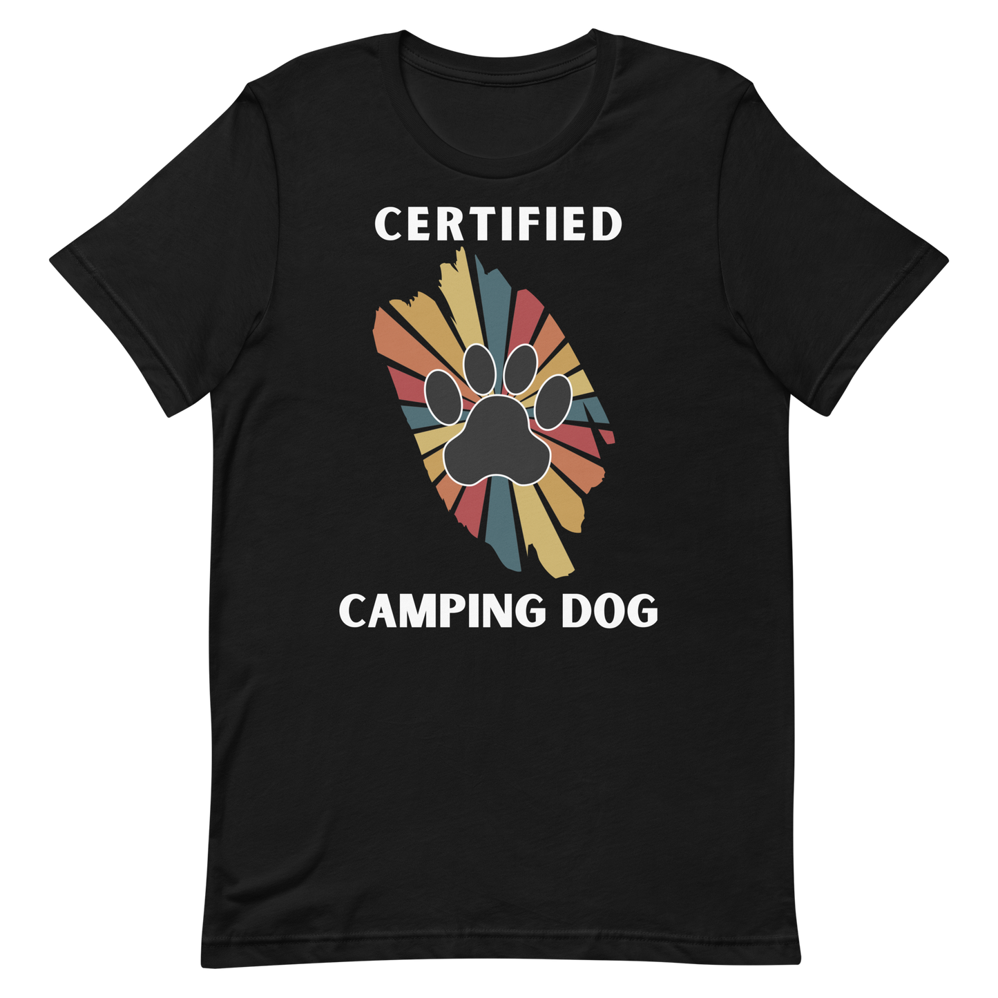 Certified Camping Dog Unisex T-Shirt