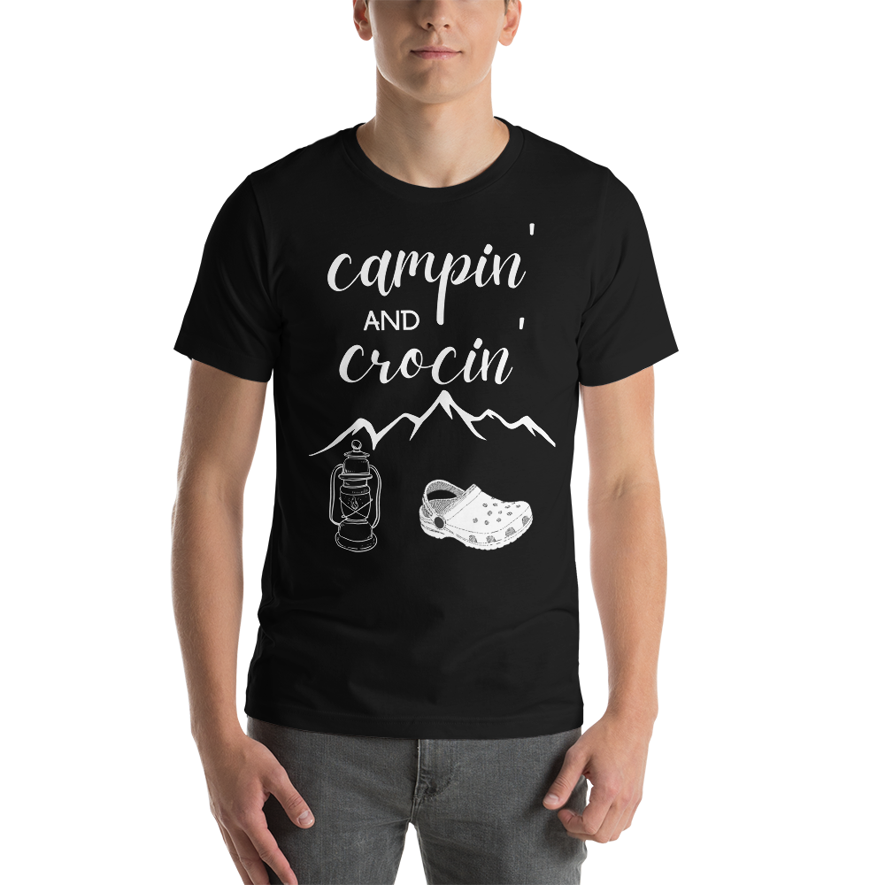 Campin' And Crocin' Unisex T-Shirt