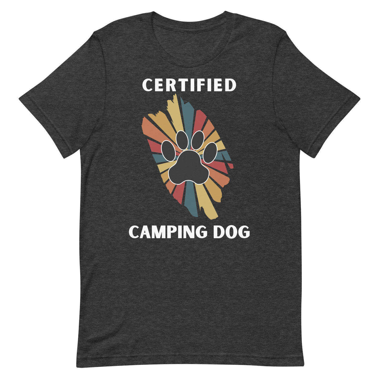 Certified Camping Dog Unisex T-Shirt