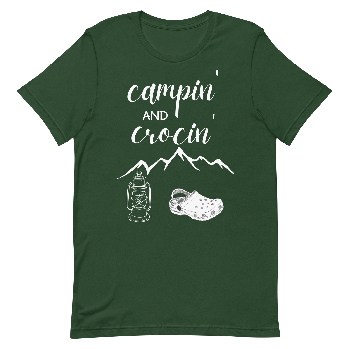 Campin' And Crocin' Unisex T-Shirt