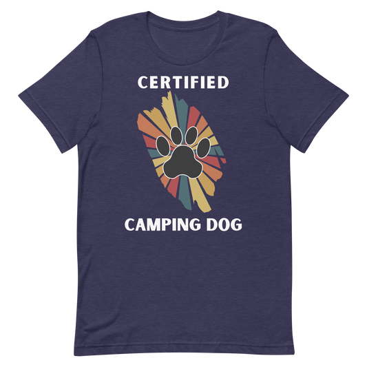 Certified Camping Dog Unisex T-Shirt